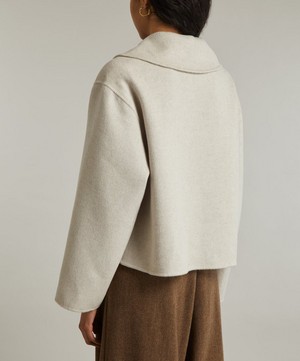 Loulou Studio - Cilla Wool and Cashmere Jacket image number 3