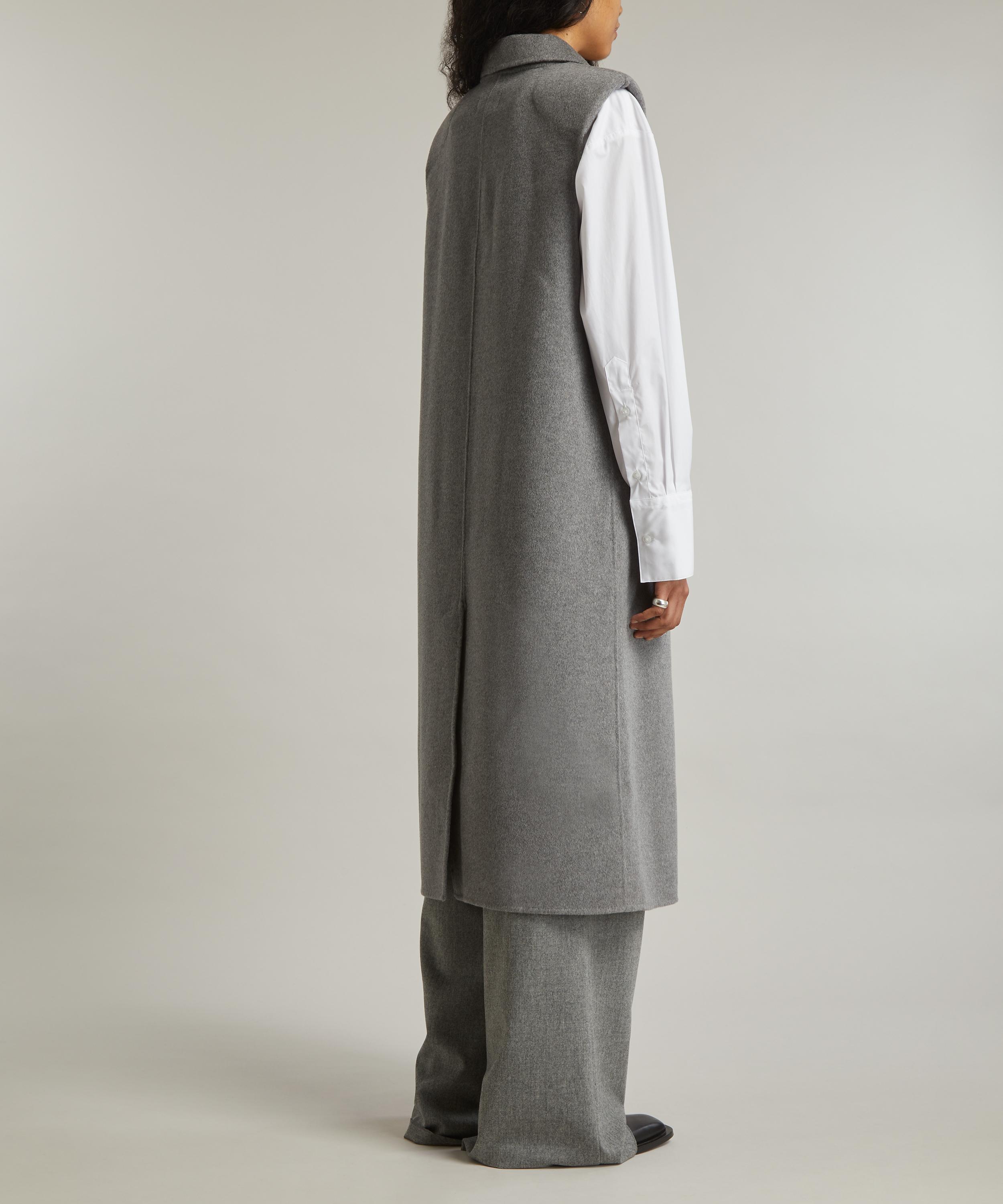 Loulou Studio - Deanna Sleeveless Wool and Cashmere Coat image number 3