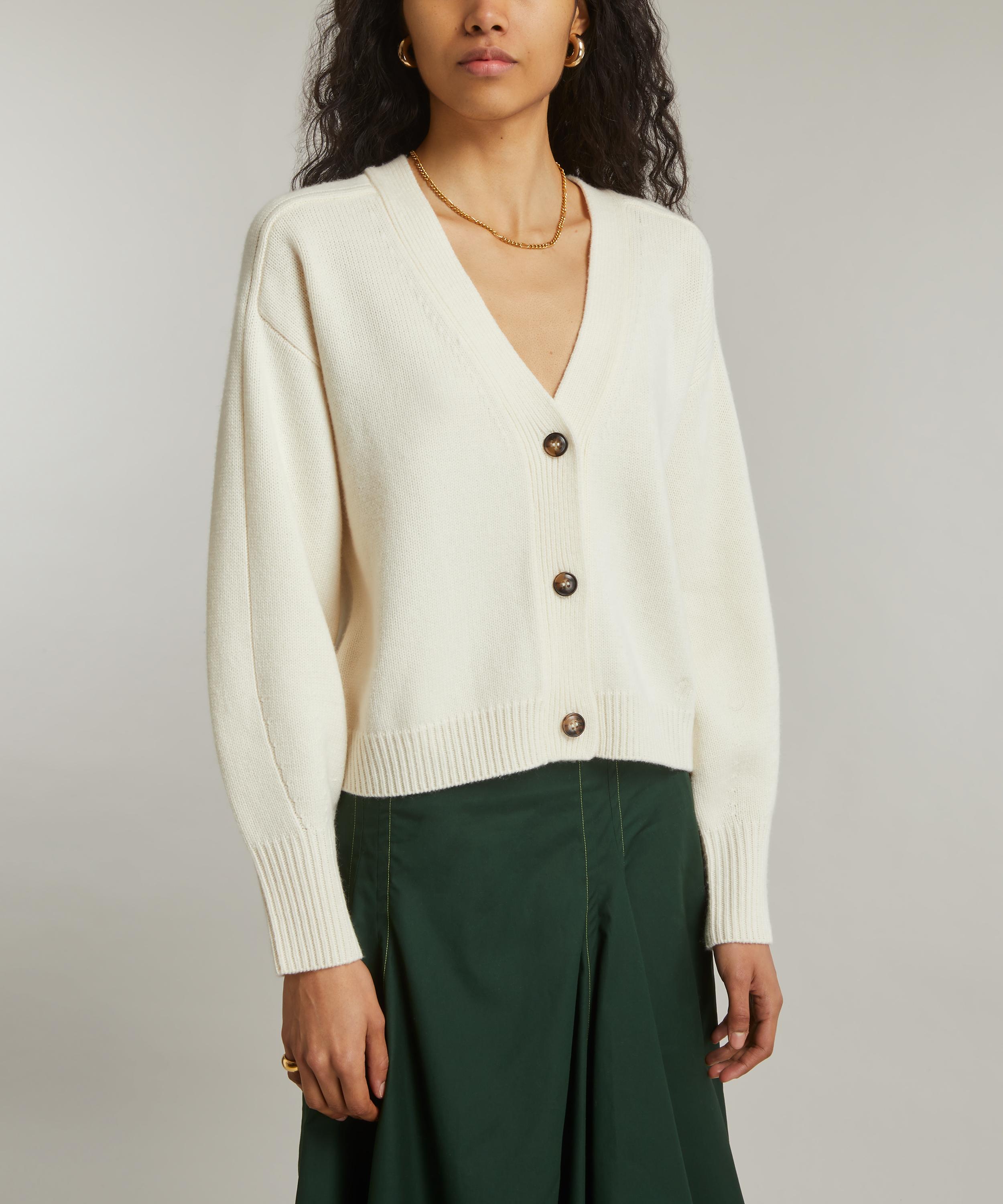 Loulou Studio - Zanzibar Cashmere Wool Cardigan image number 2