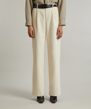 Loulou Studio - Jiva Cotton-Blend Wide-Leg Trousers image number 2