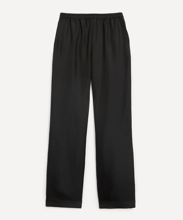 Loulou Studio - Alera Silk-Twill Wide-Leg Trousers image number null