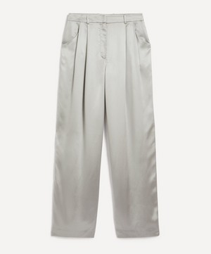 Loulou Studio - Vione Silk Blend Trousers image number 0