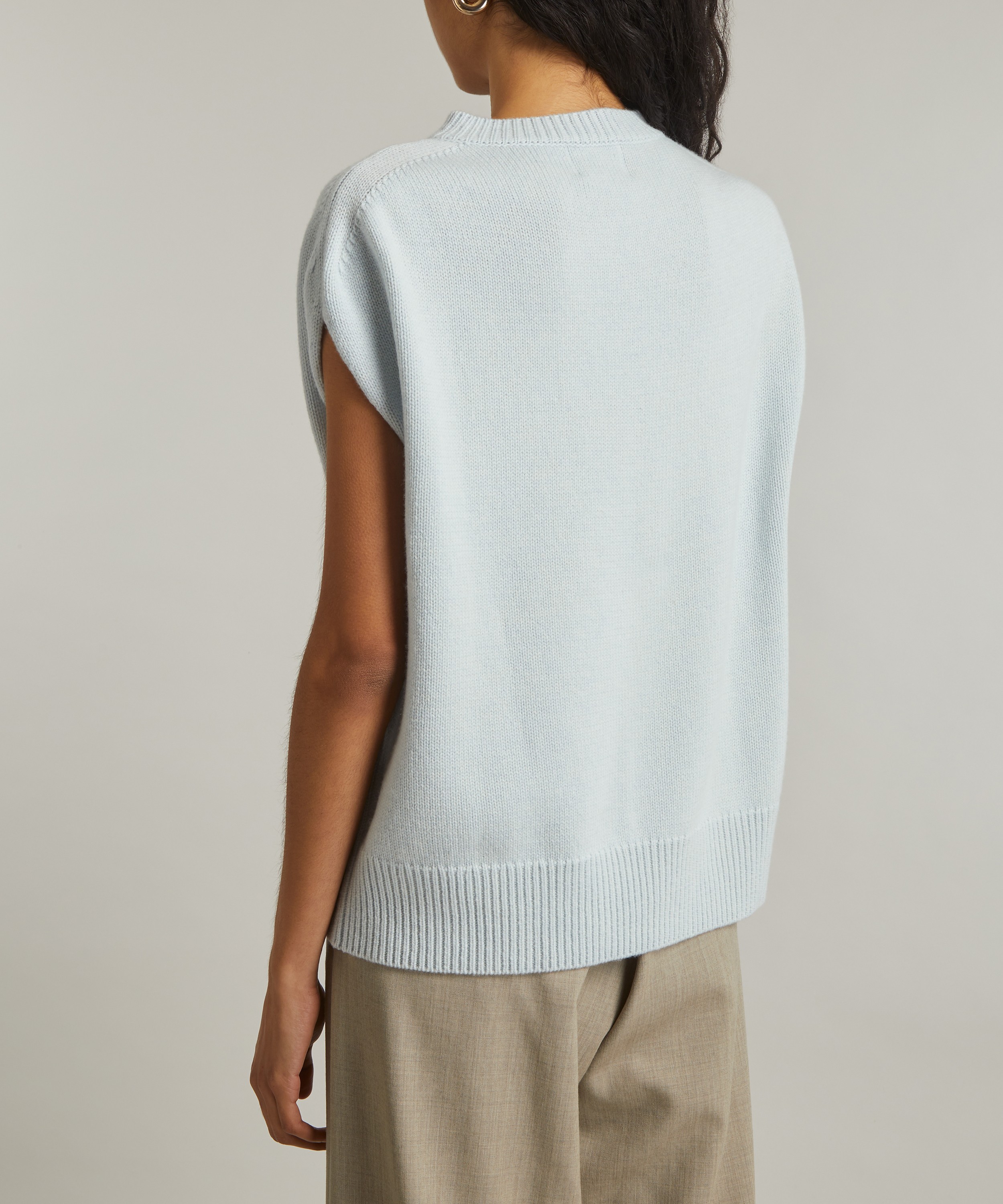 Loulou Studio - Sagar Cashmere Wool Sweater image number 3