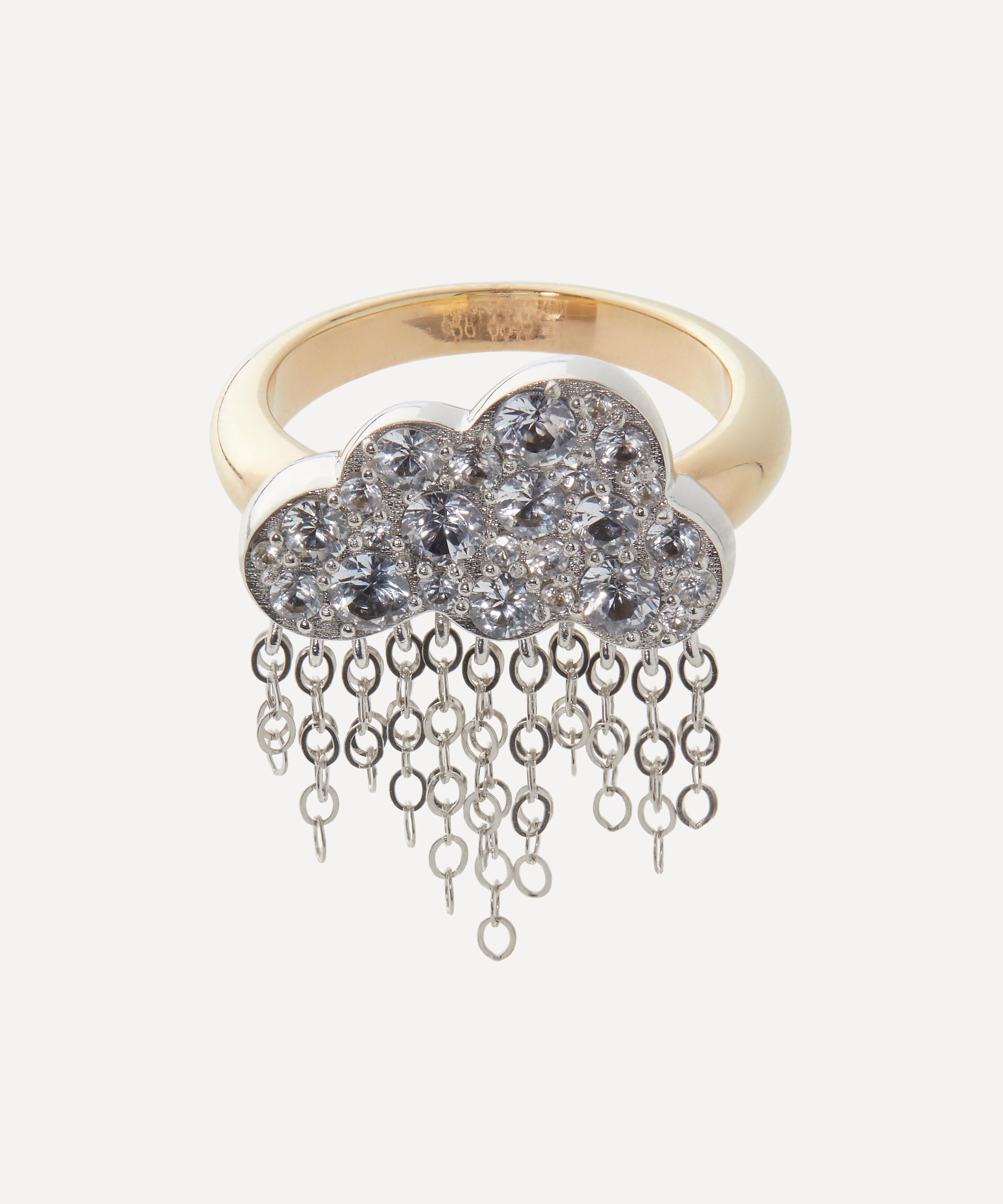 Rachel Quinn - 14ct Gold Rain Cloud Ring