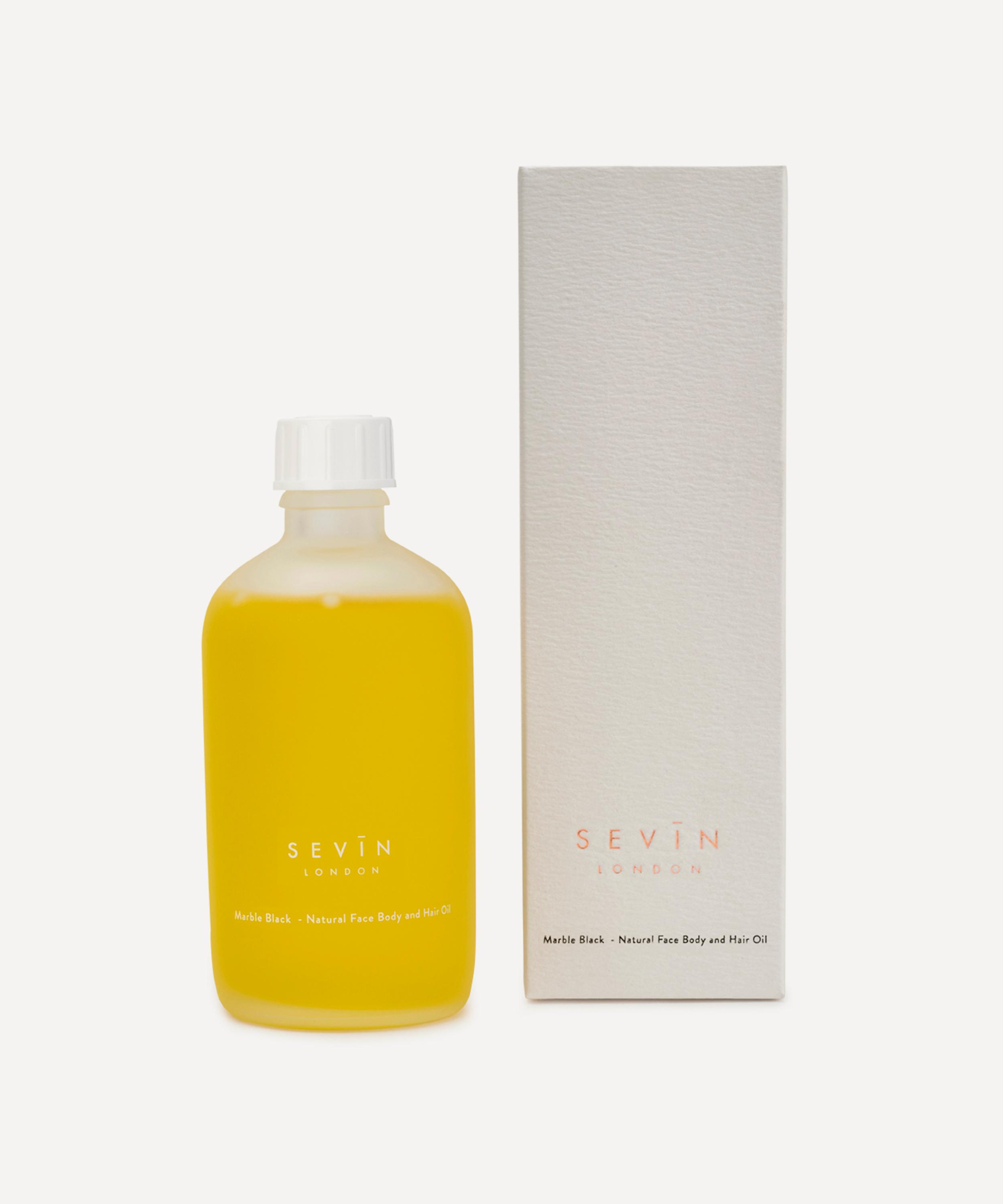 Sevin London - Marble Black Face Body Hair Oil 100ml image number 0