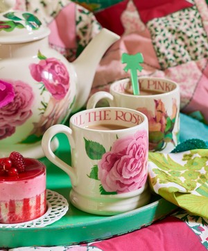 Emma Bridgewater - Set of Two Roses All My Life Boxed Half-Pint Mugs image number 1
