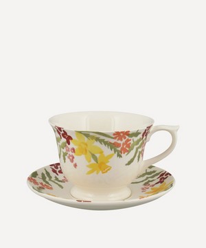 Emma Bridgewater - Wild Daffodils Large Teacup and Saucer image number 0