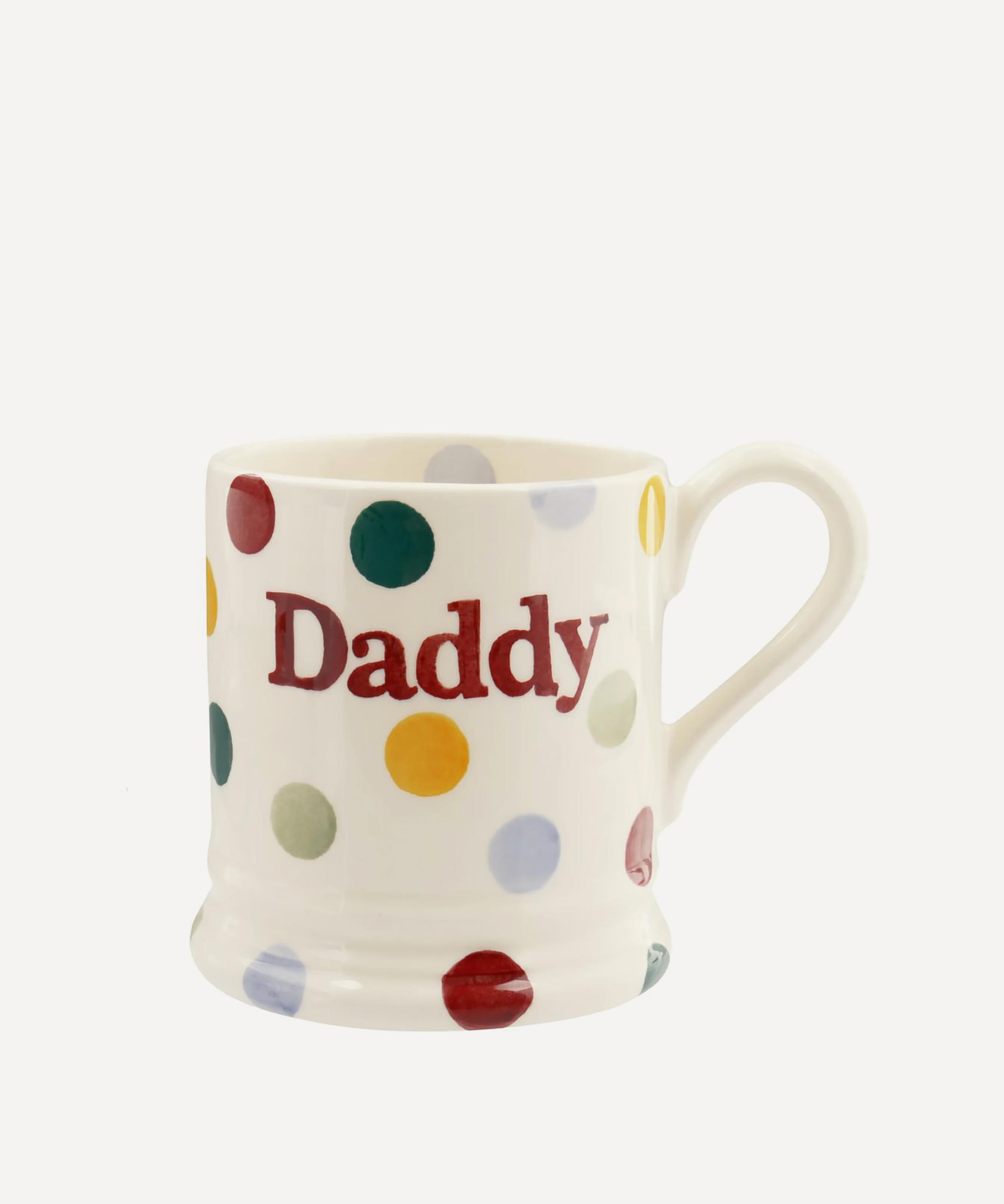 Emma Bridgewater - Polka Dot Daddy Half-Pint Mug image number 0