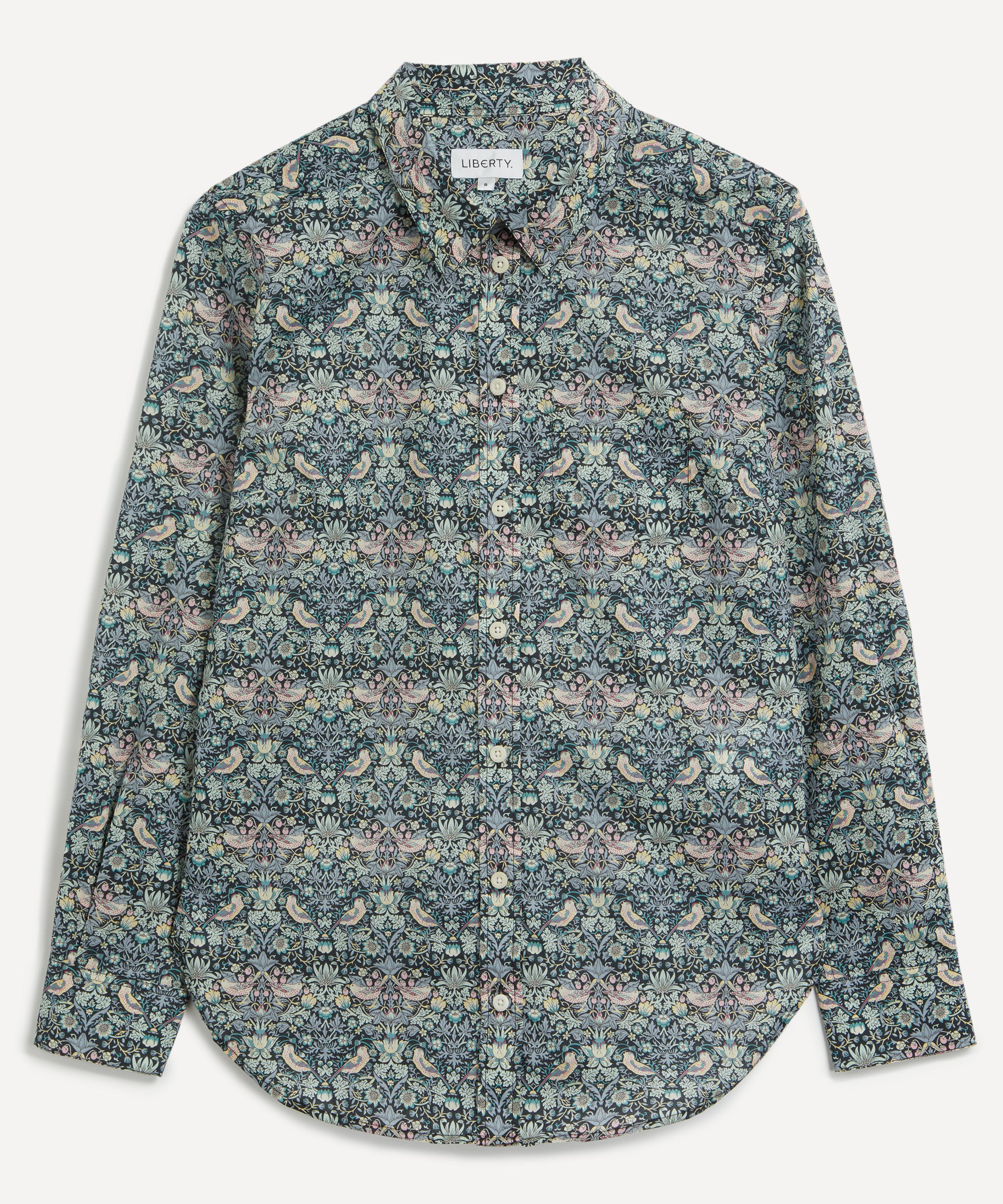 Liberty Strawberry Thief Fitted Shirt | Liberty