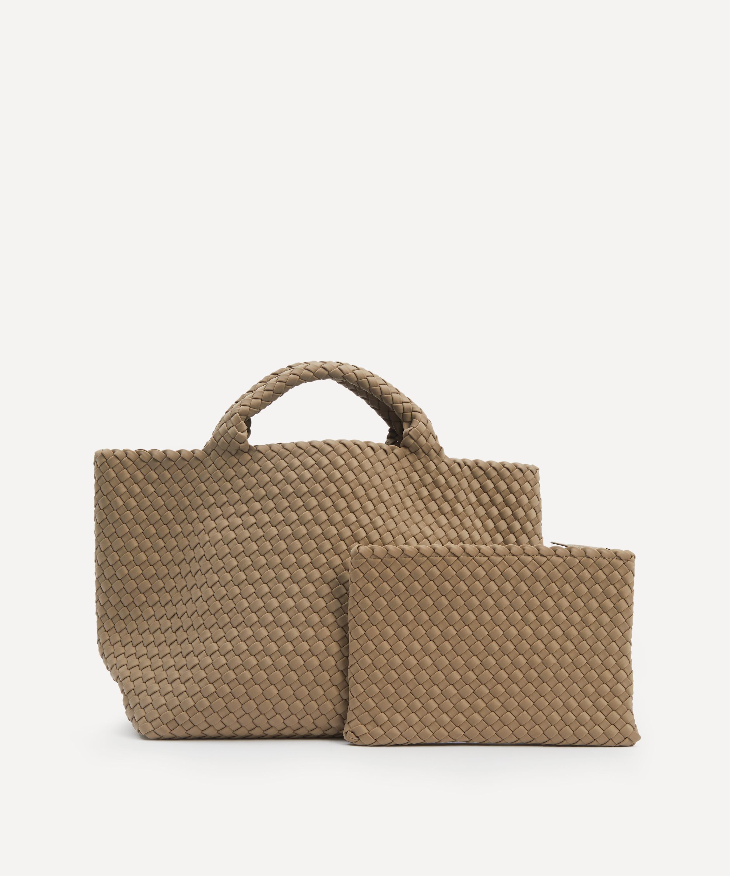 Naghedi - St. Barths Medium Woven Tote Bag Cashmere image number 0