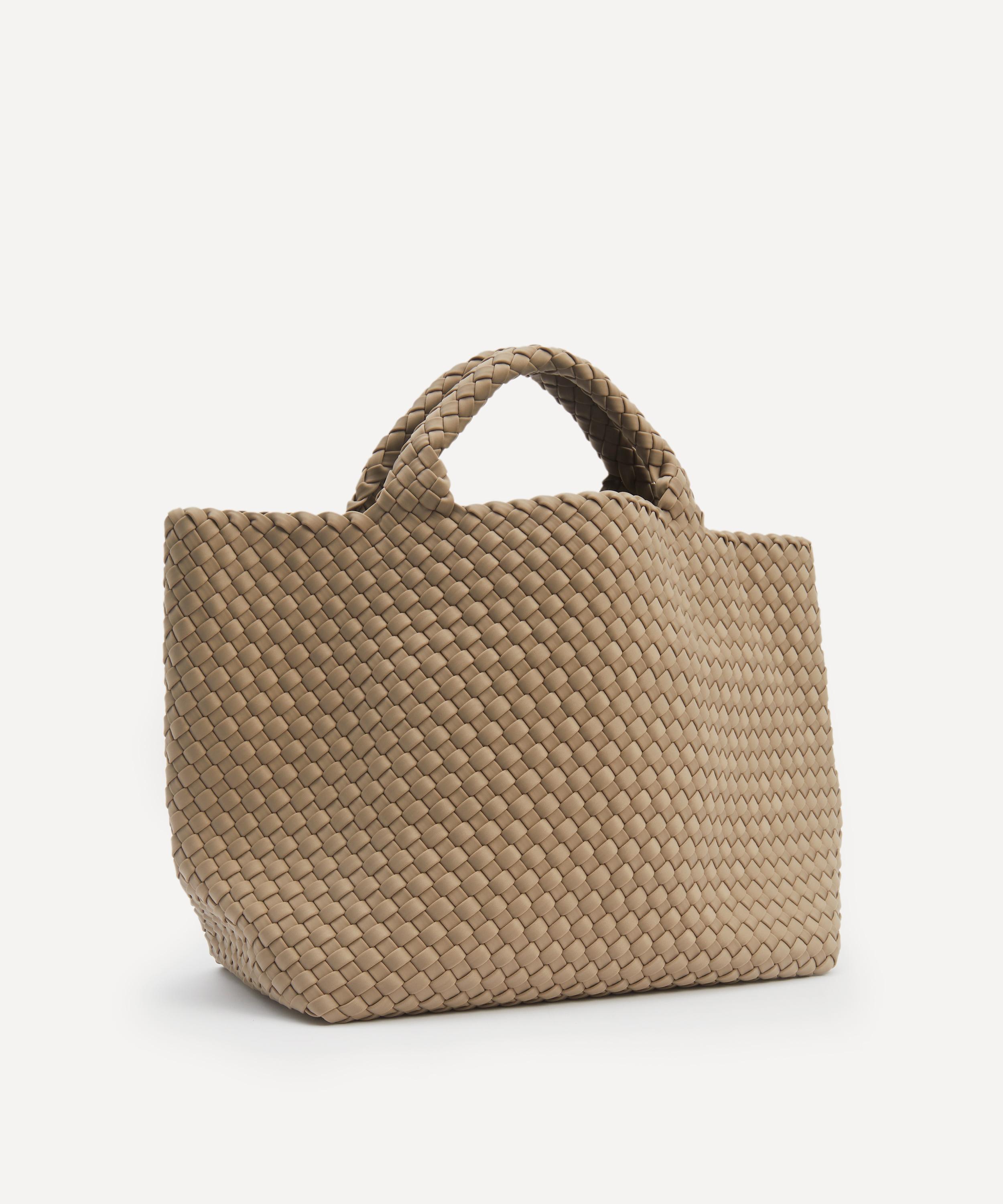 Naghedi - St. Barths Medium Woven Tote Bag Cashmere image number 1