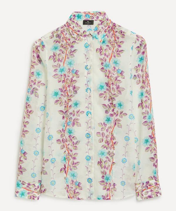 Etro - Floral Printed Cotton Shirt