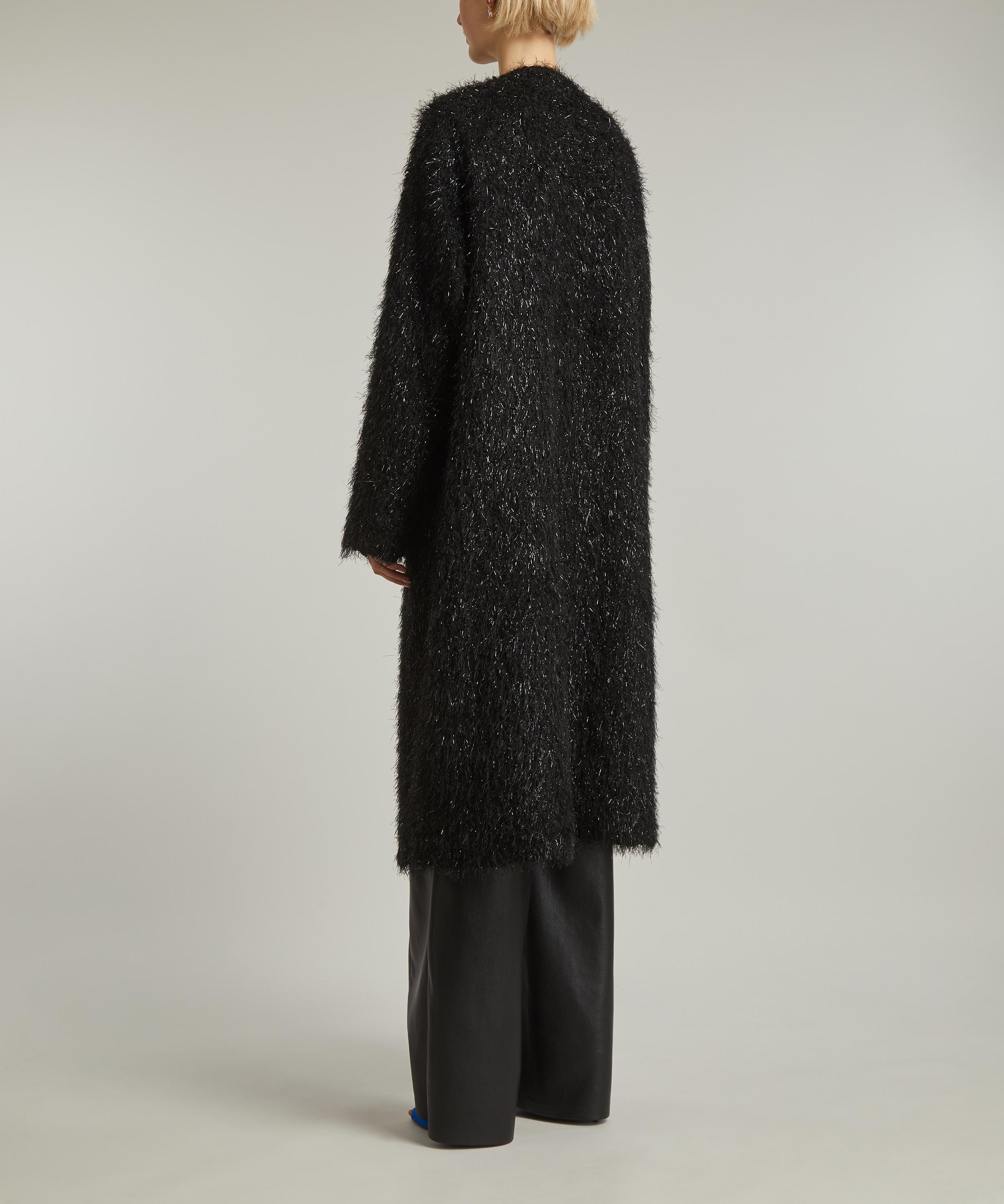 Stine Goya - Alec Fluffy Black Coat image number 3