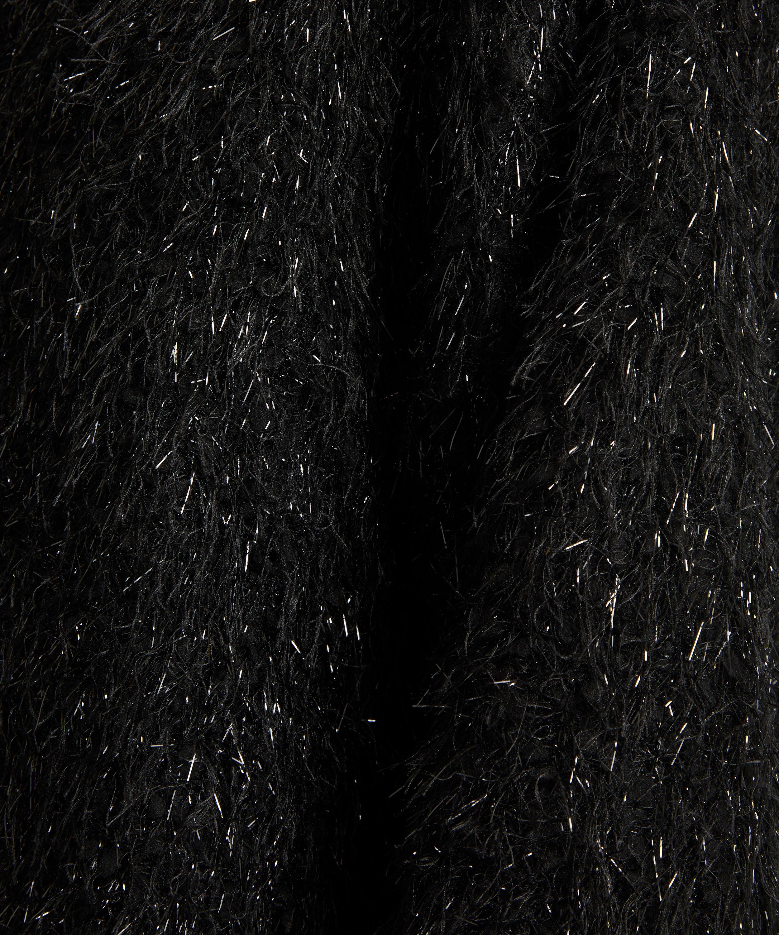 Stine Goya - Alec Fluffy Black Coat image number 4