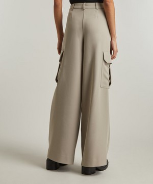 Stine Goya - Olani Taupe Grey Trousers image number 3
