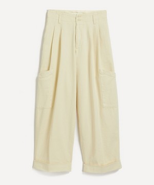 YMC - Grease High-Waisted Wide Leg Trousers image number 0