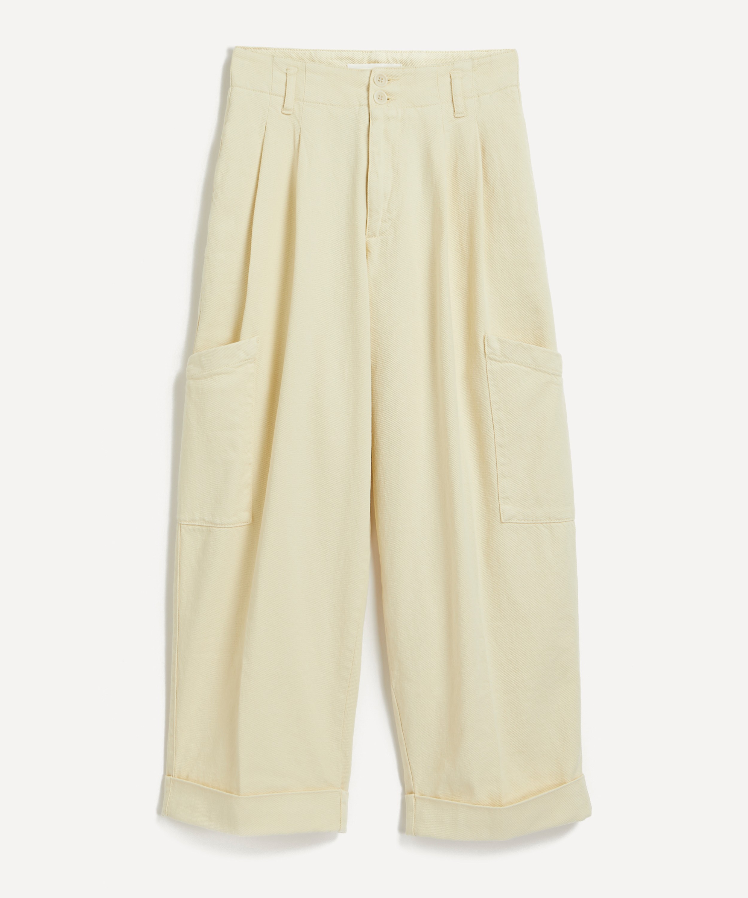 YMC - Grease High-Waisted Wide Leg Trousers image number 0
