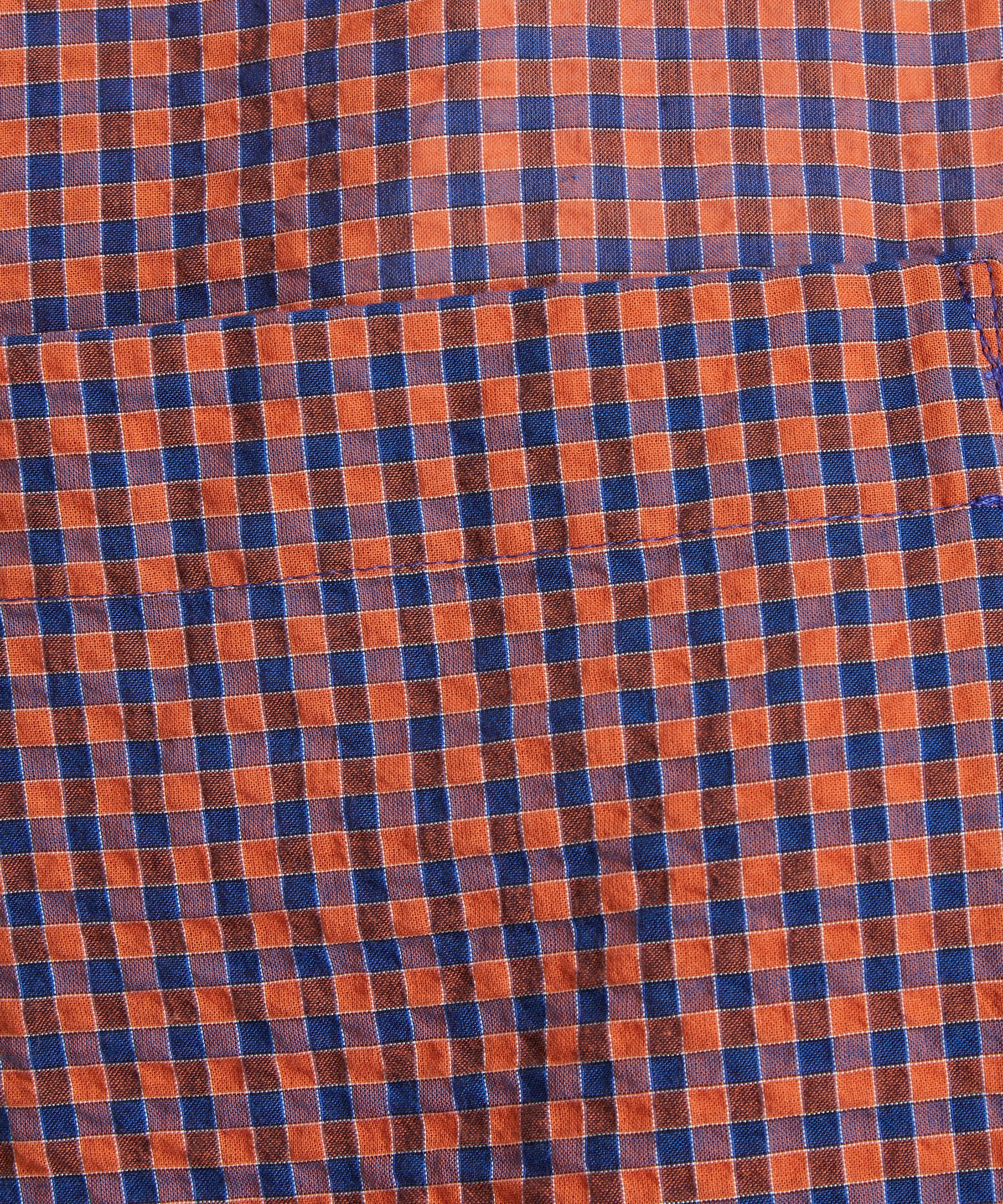 YMC - Eva French Check Shirt image number 4