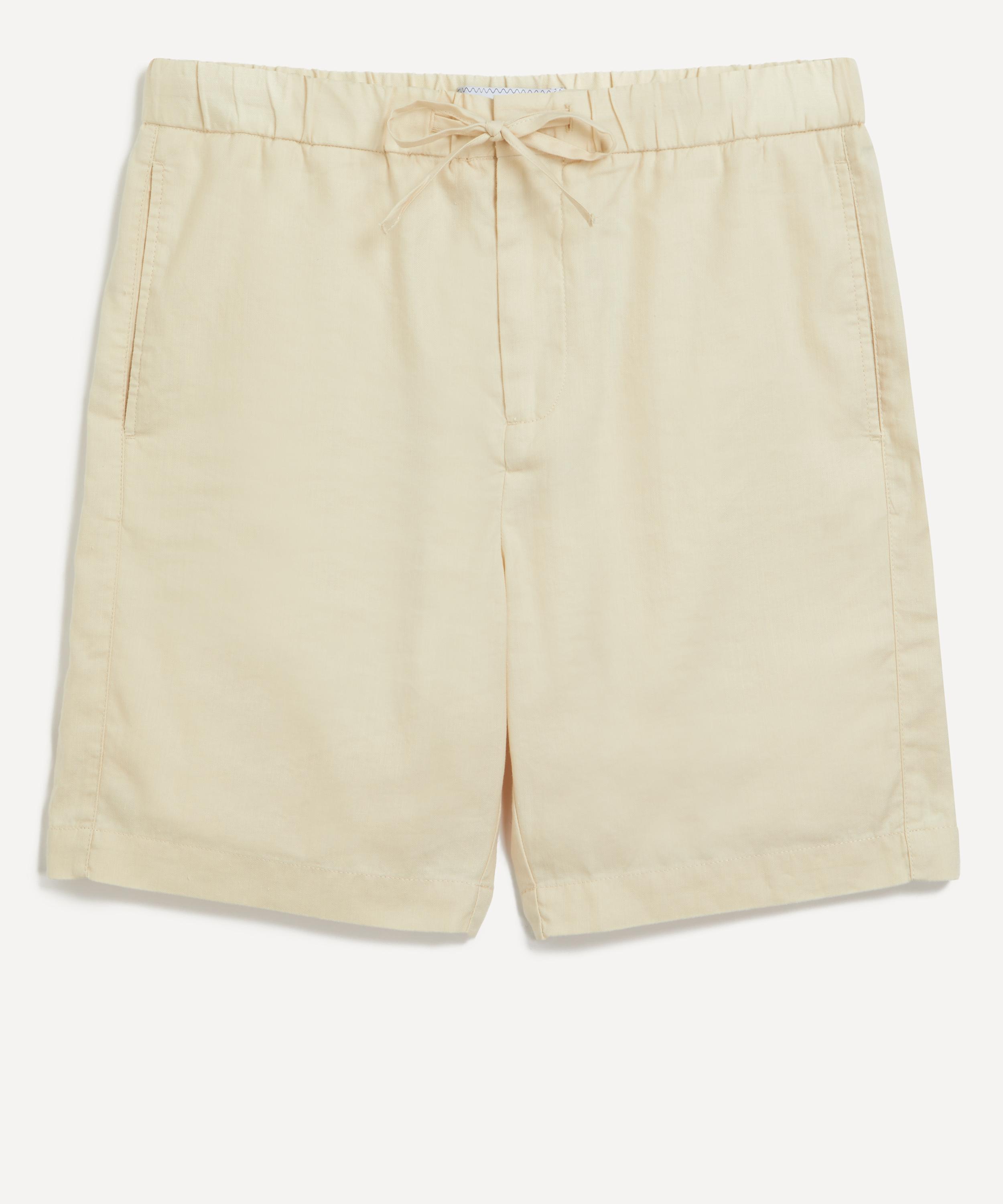 Frescobol Carioca - Felipe Linen-Cotton Shorts image number 0