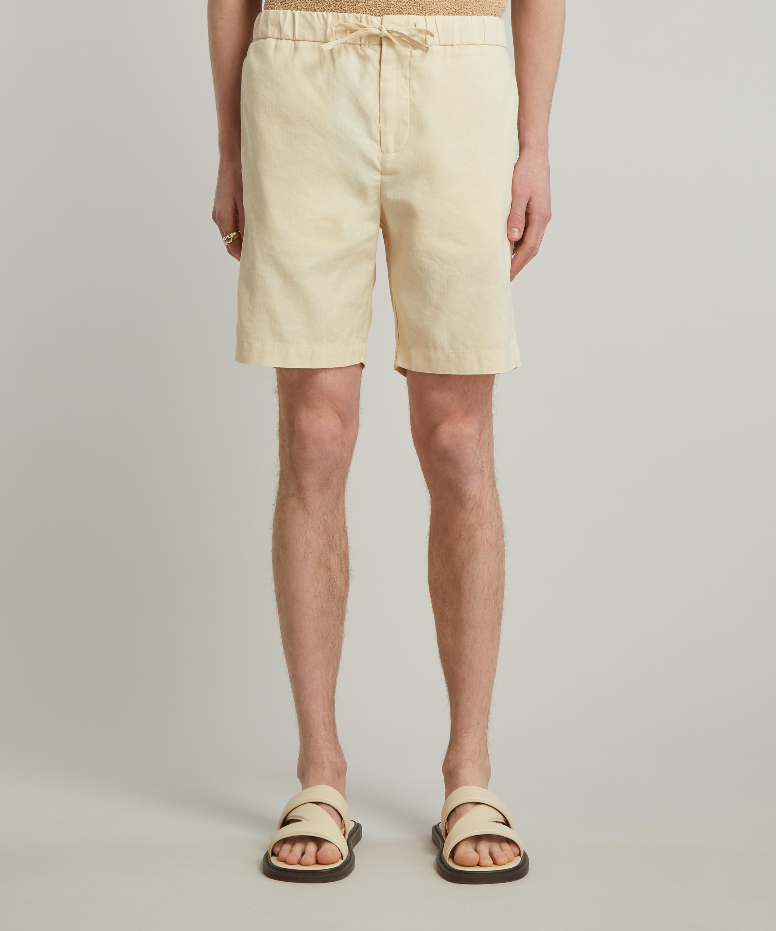 Frescobol Carioca - Felipe Linen-Cotton Shorts image number 2