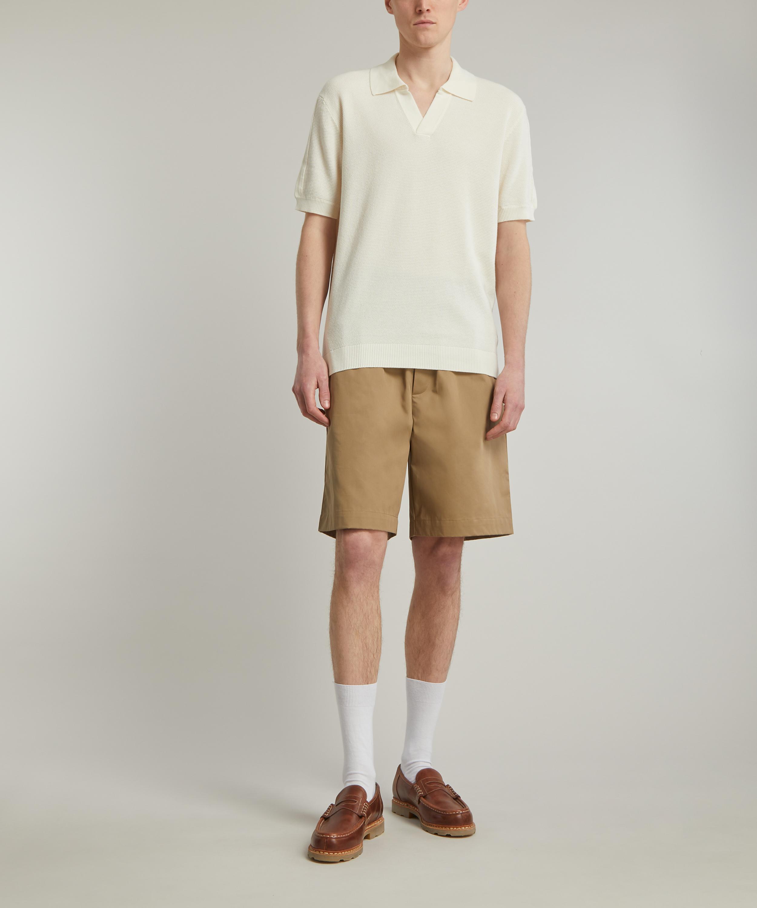 Frescobol Carioca - Rino Knit Cotton-Silk Polo image number 