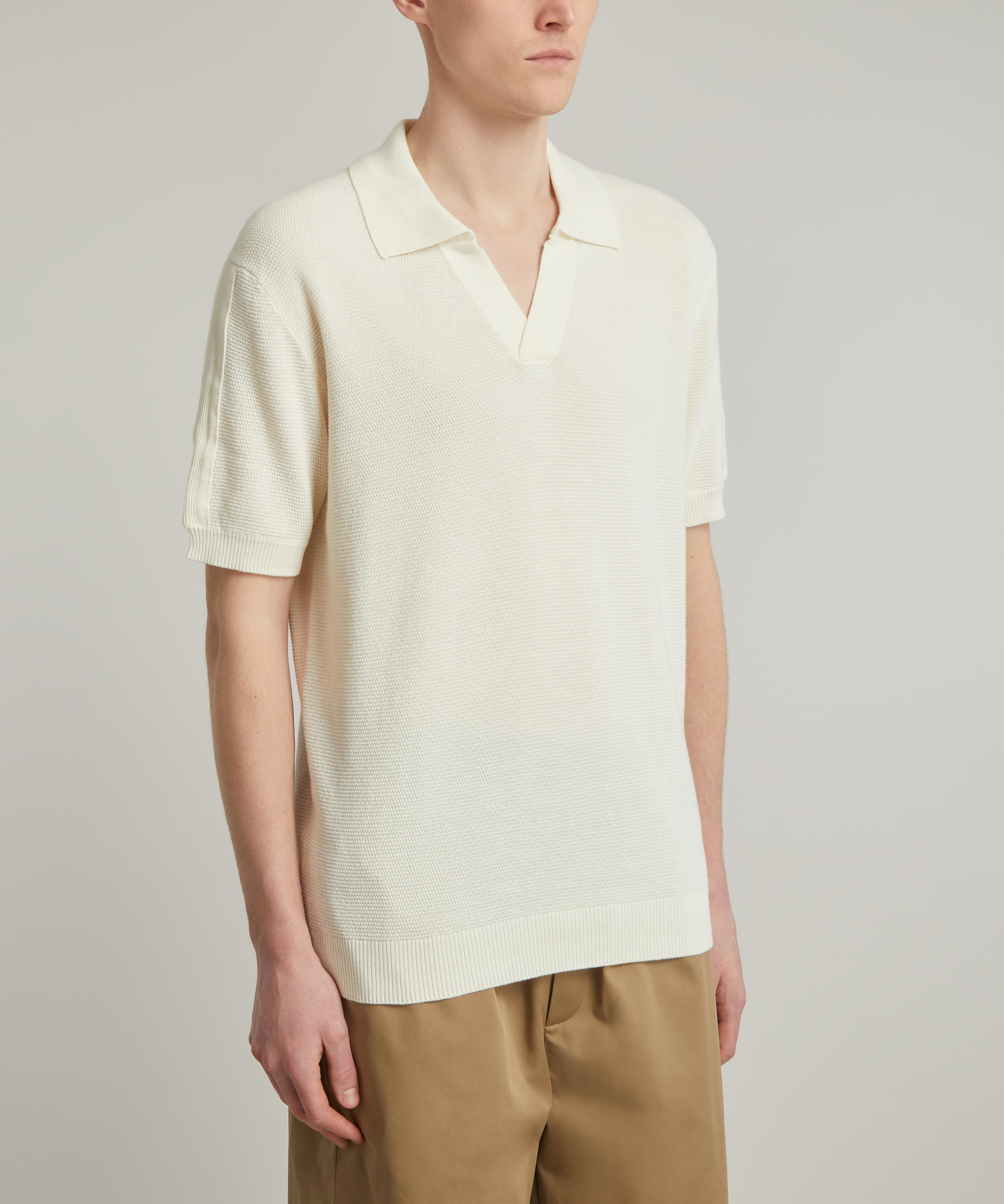 Frescobol Carioca - Rino Knit Cotton-Silk Polo image number 