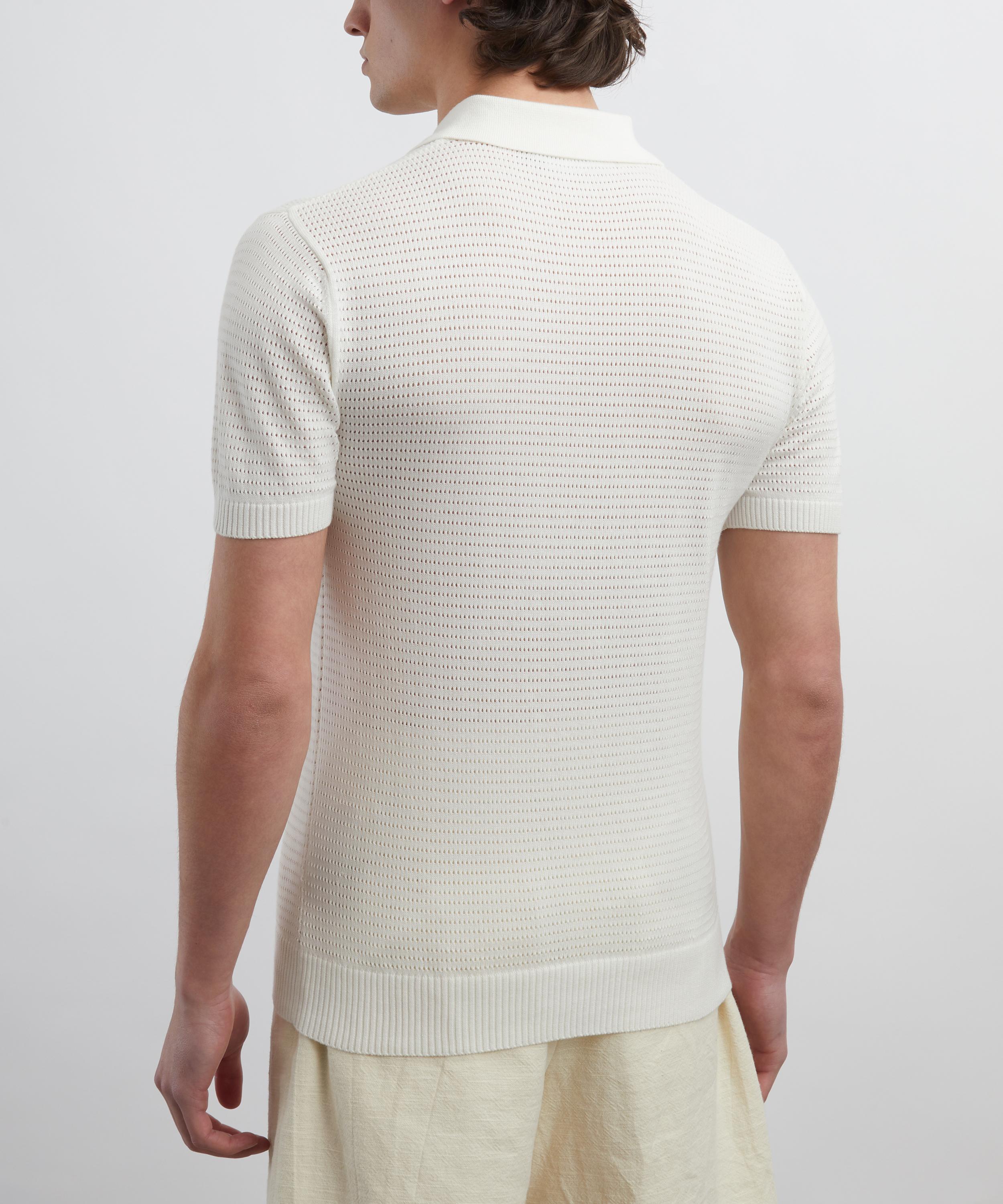 Frescobol Carioca - Clementine Knit Polo Shirt image number 3