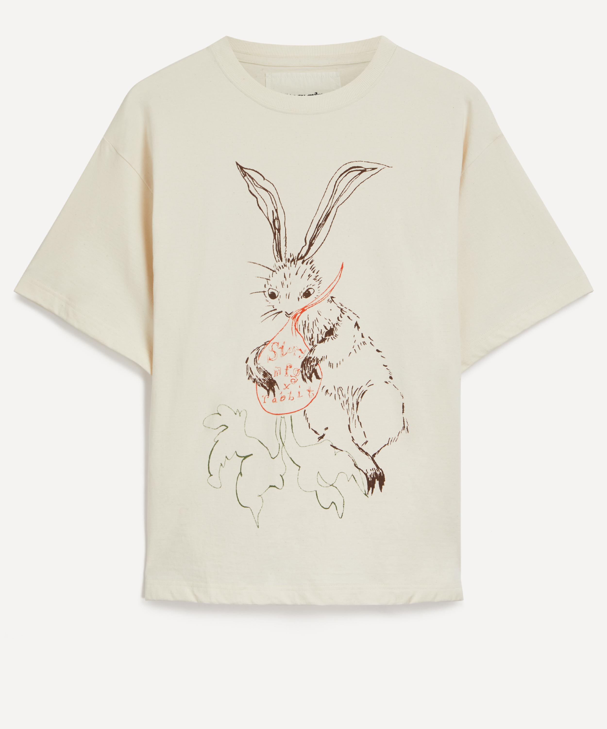 STORY mfg. - Grateful Story x Rabbit T-Shirt image number 0