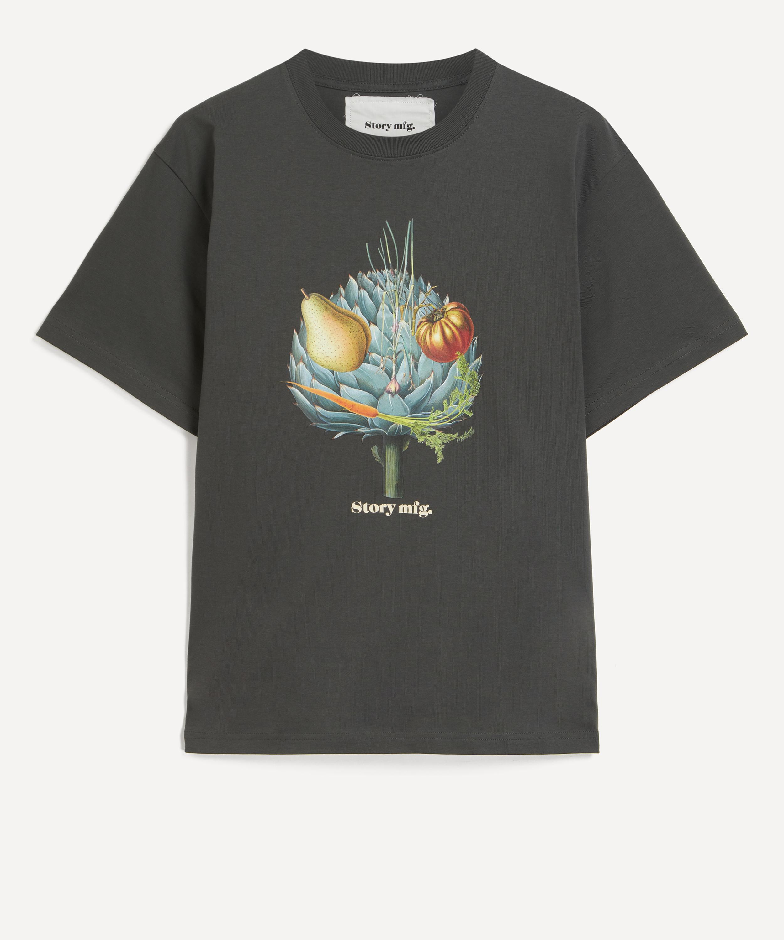 STORY mfg. - Grateful Charcoal Timothy T-Shirt image number 0