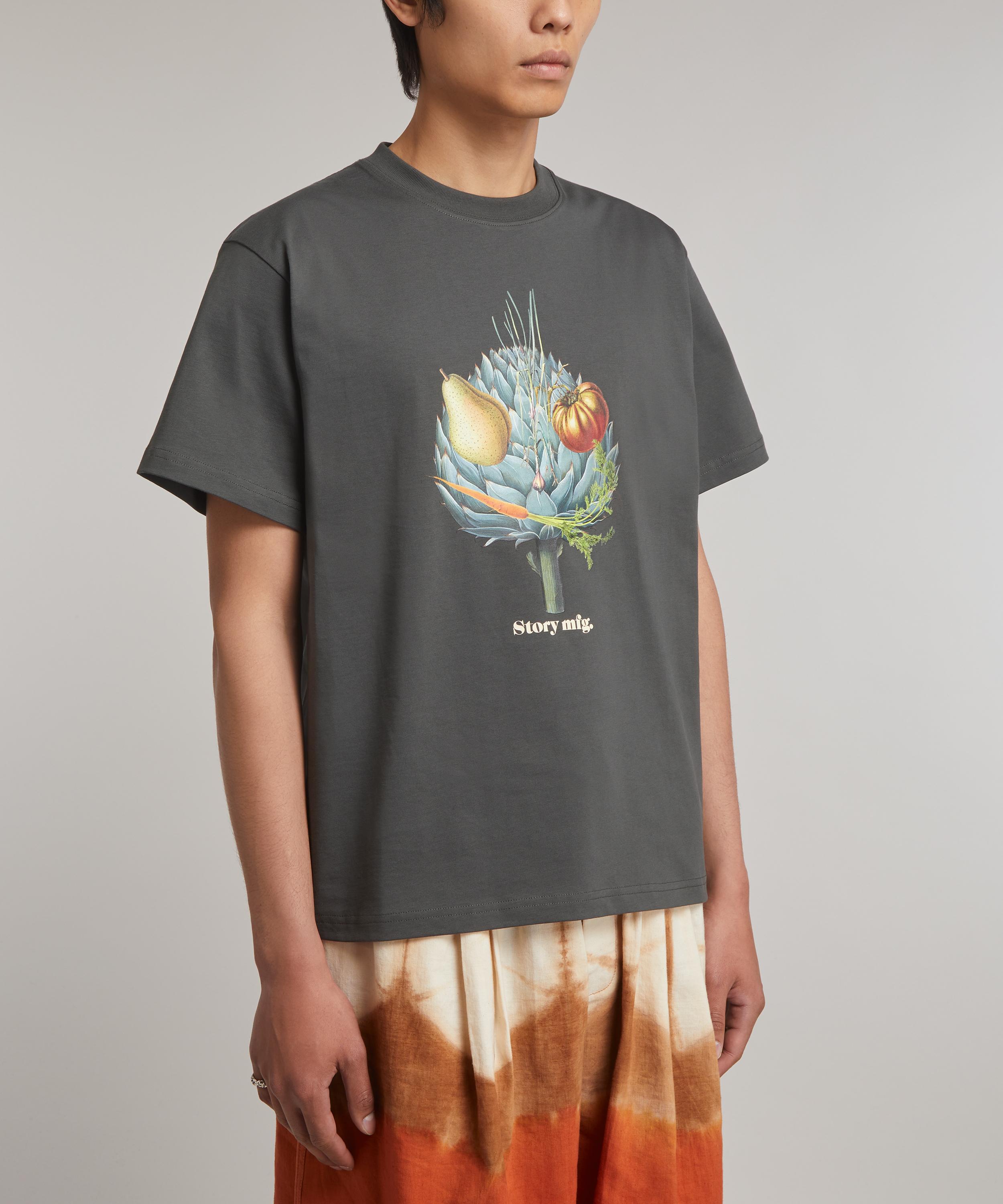 STORY mfg. - Grateful Charcoal Timothy T-Shirt image number 2