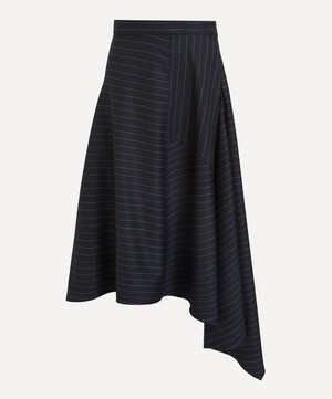 JW Anderson - Panelled Pinstripe Skirt image number 0
