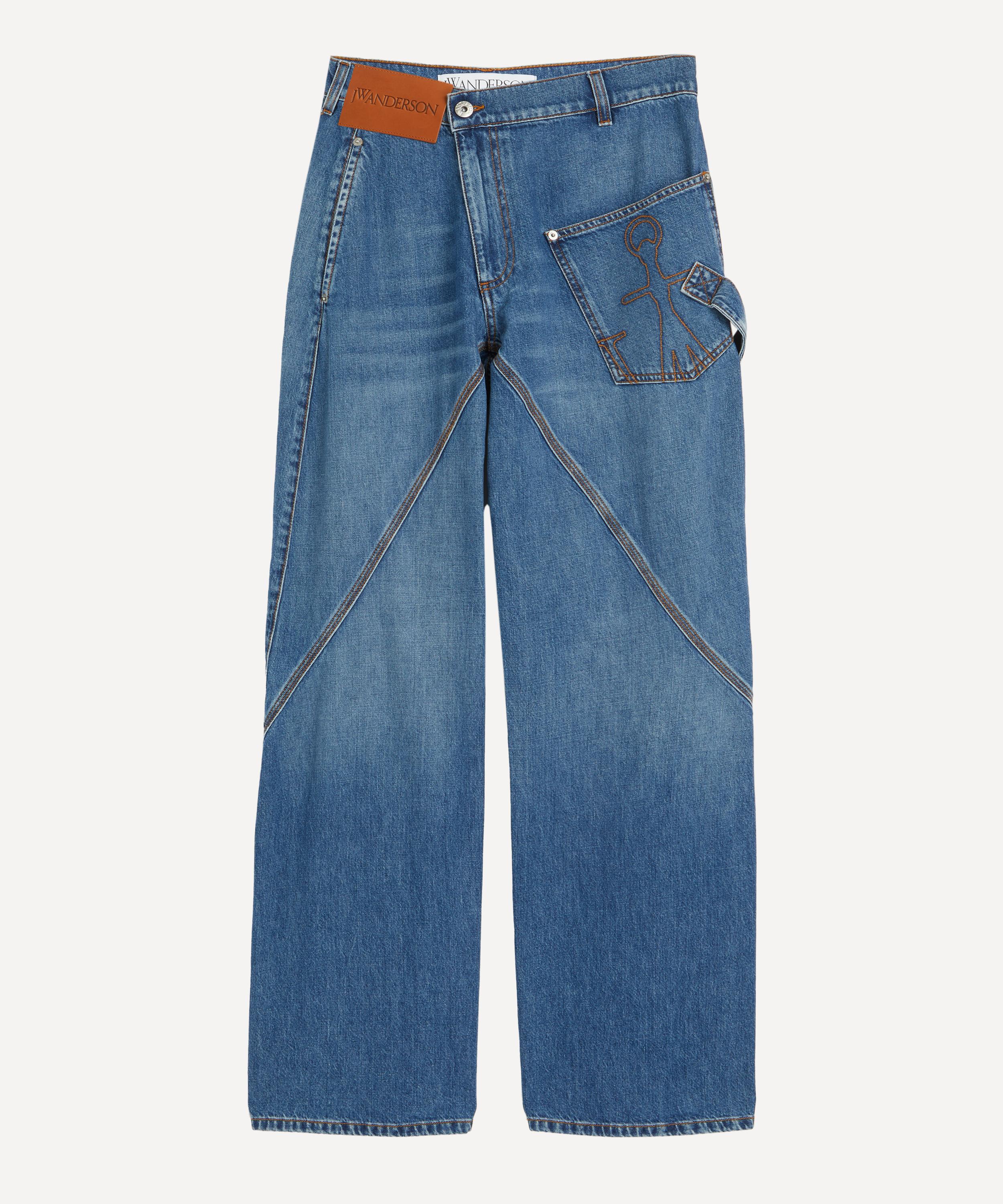 JW Anderson Twisted Workwear Denim Jeans | Liberty