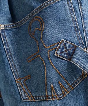 JW Anderson - Twisted Workwear Denim Jeans image number 4