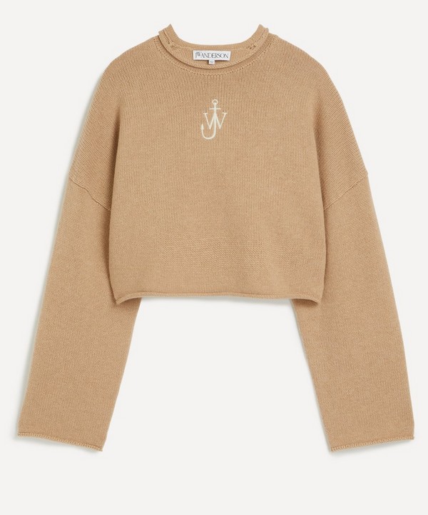 JW Anderson - Cropped Anchor Jumper image number null