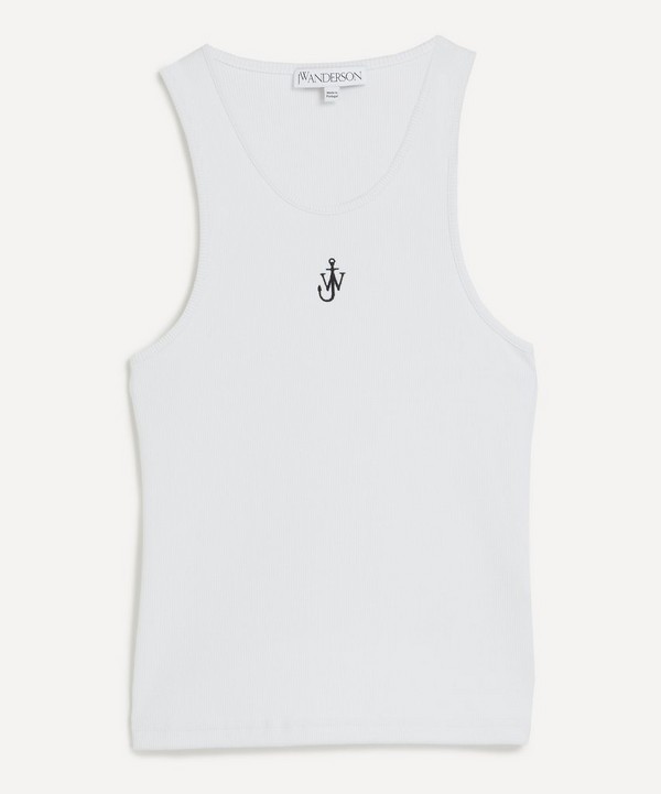 JW Anderson - Anchor Embroidery Tank Top image number null