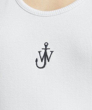 JW Anderson - Anchor Embroidery Tank Top image number 4