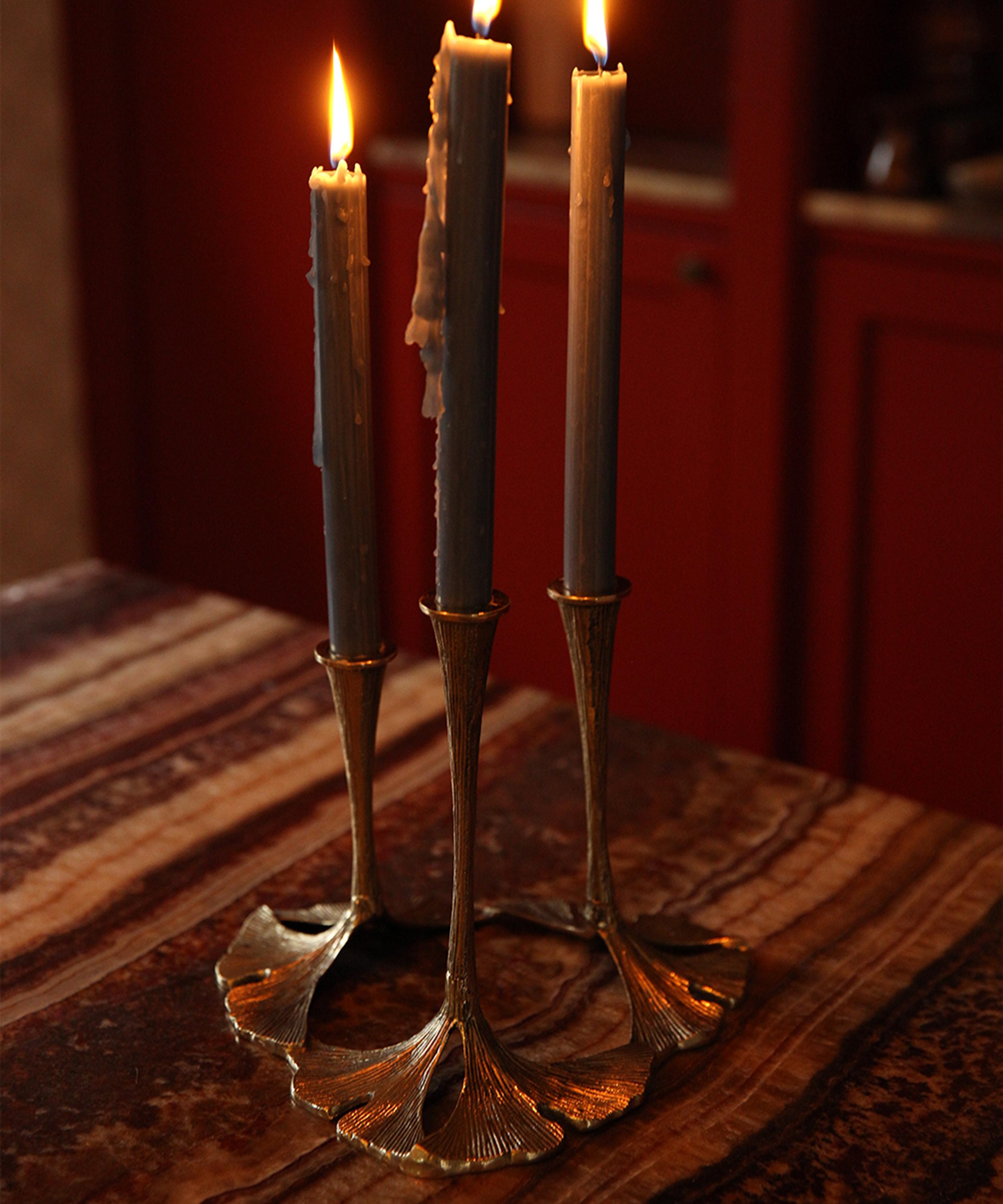 Doing Goods - Gaya Ginko Triple Candle Holder image number 1