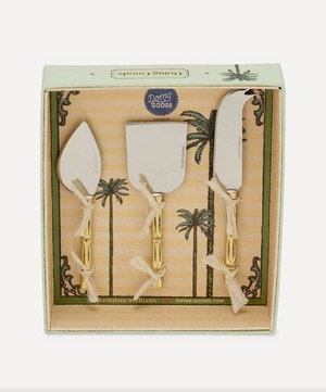 Doing Goods - Bodhi Bamboo Cheese Knives Set of Three image number 2