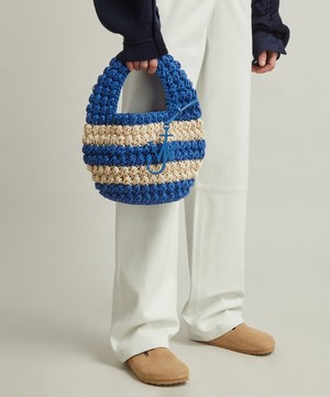 JW Anderson - Popcorn Basket Shoulder Bag image number 6