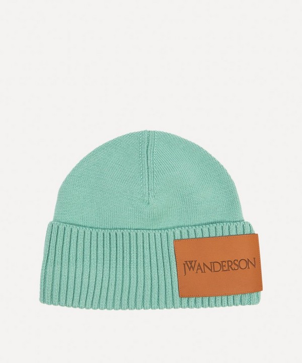 JW Anderson - Logo Patch Wool Beanie Hat image number null
