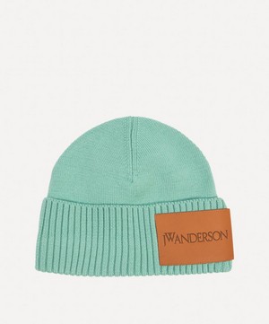 JW Anderson - Logo Patch Wool Beanie Hat image number 0