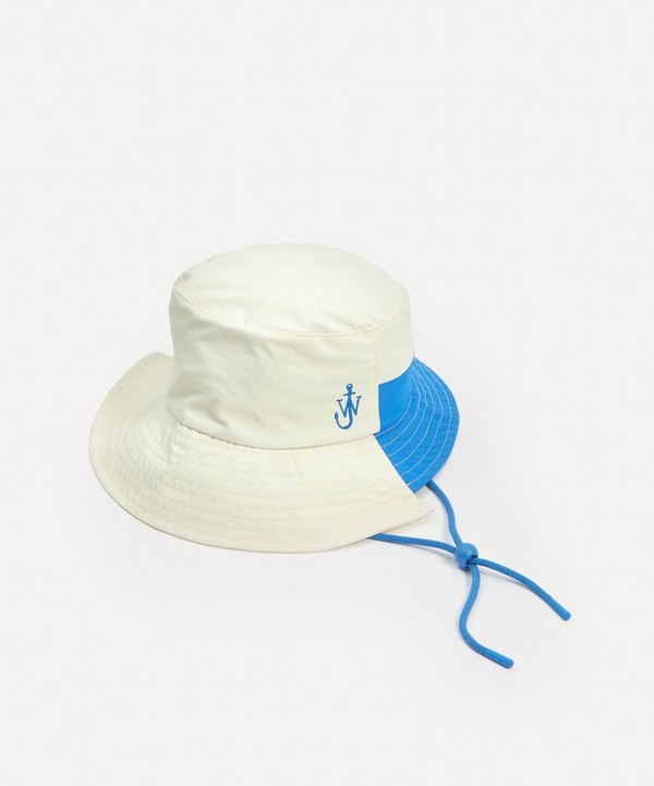 JW Anderson - Asymmetric Colourblock Bucket Hat image number null