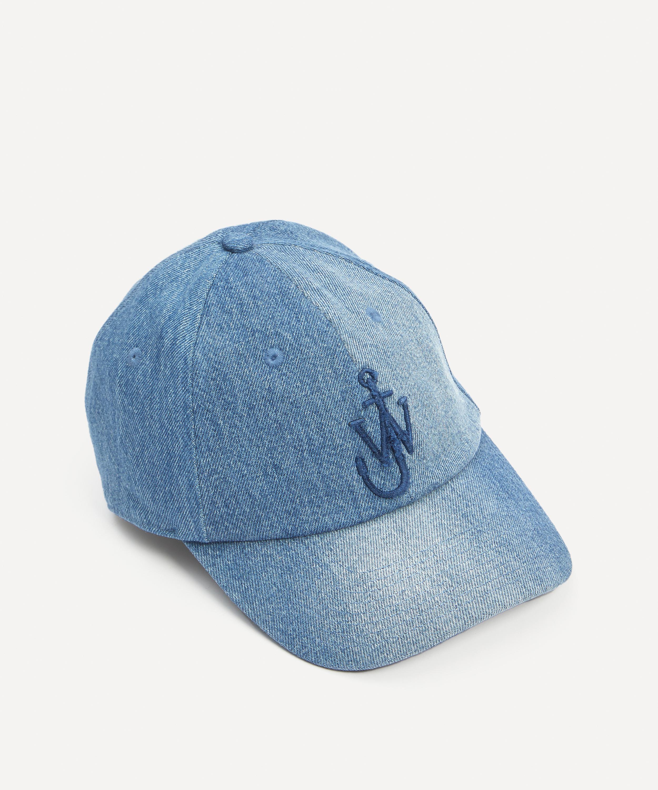 JW Anderson - Anchor Logo Denim Baseball Cap image number 0