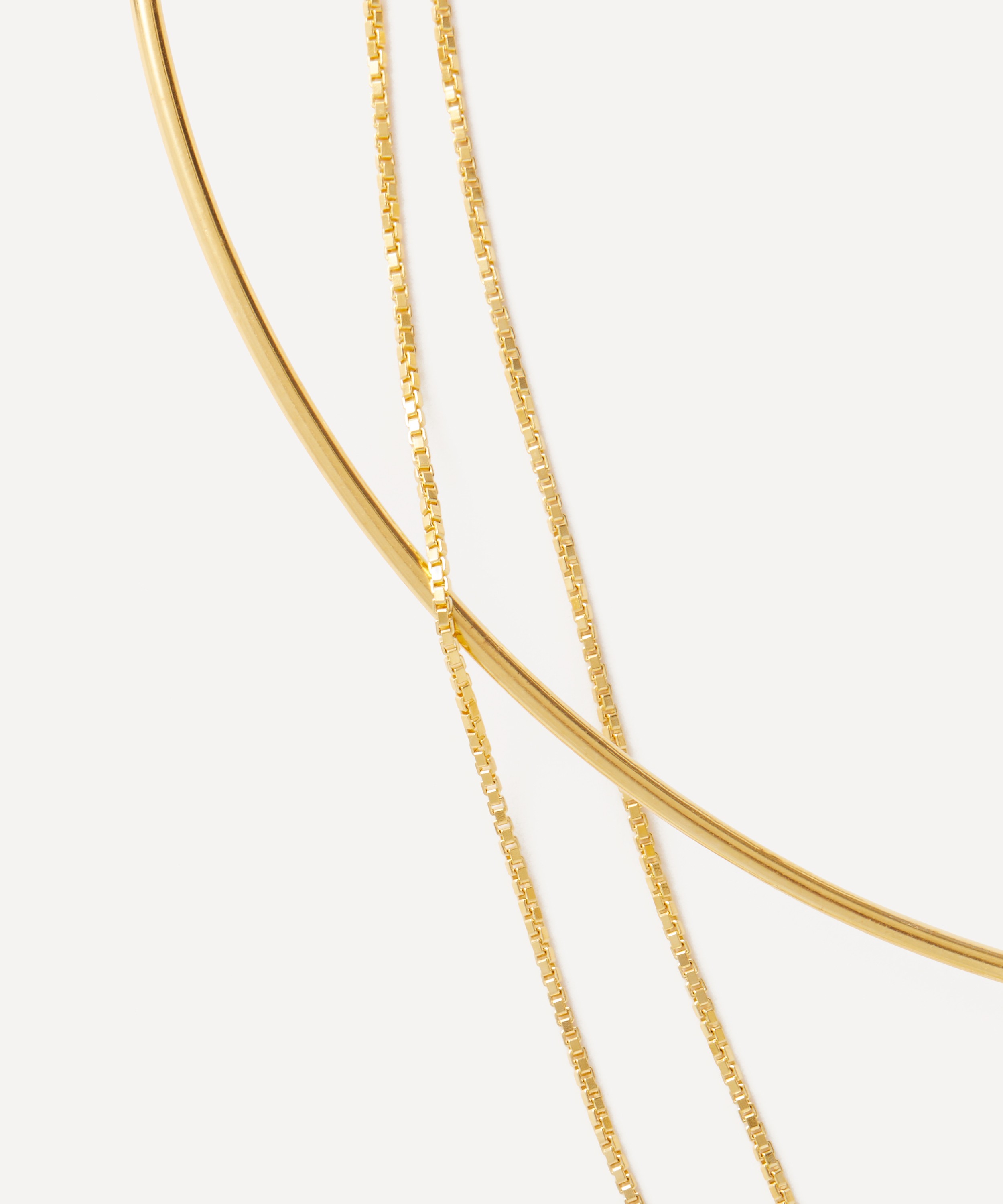 Maggoosh - Gold-Plated Neck Band Necklace image number 1