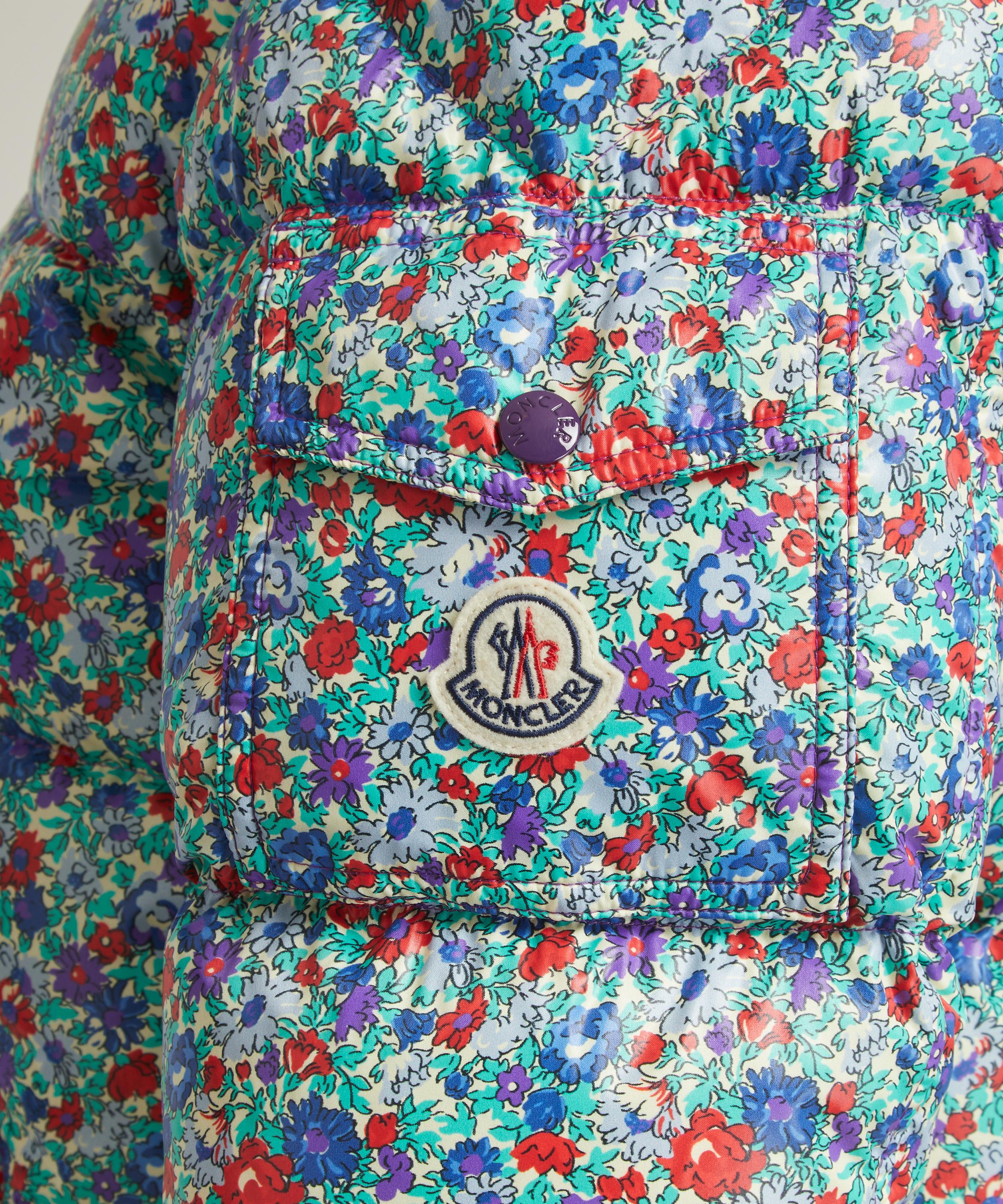 Moncler - + Liberty London Guimard Reversible Down Jacket image number 4