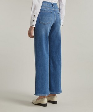 Frame - Le Slim Palazzo Drizzle Jeans image number 3