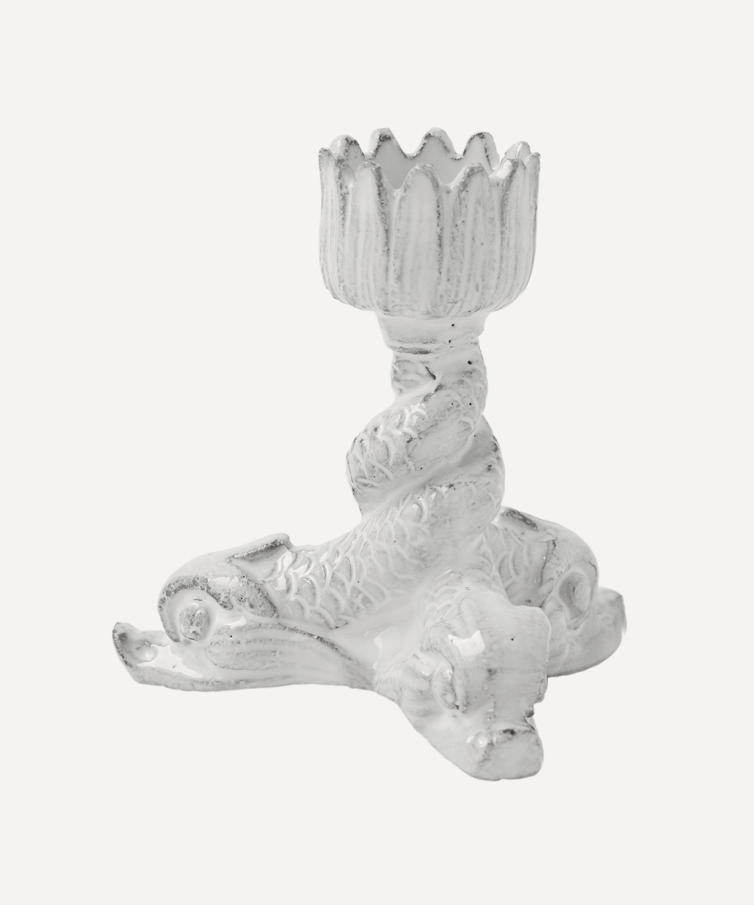 Astier de Villatte - Dauphin Candle Holder image number 0