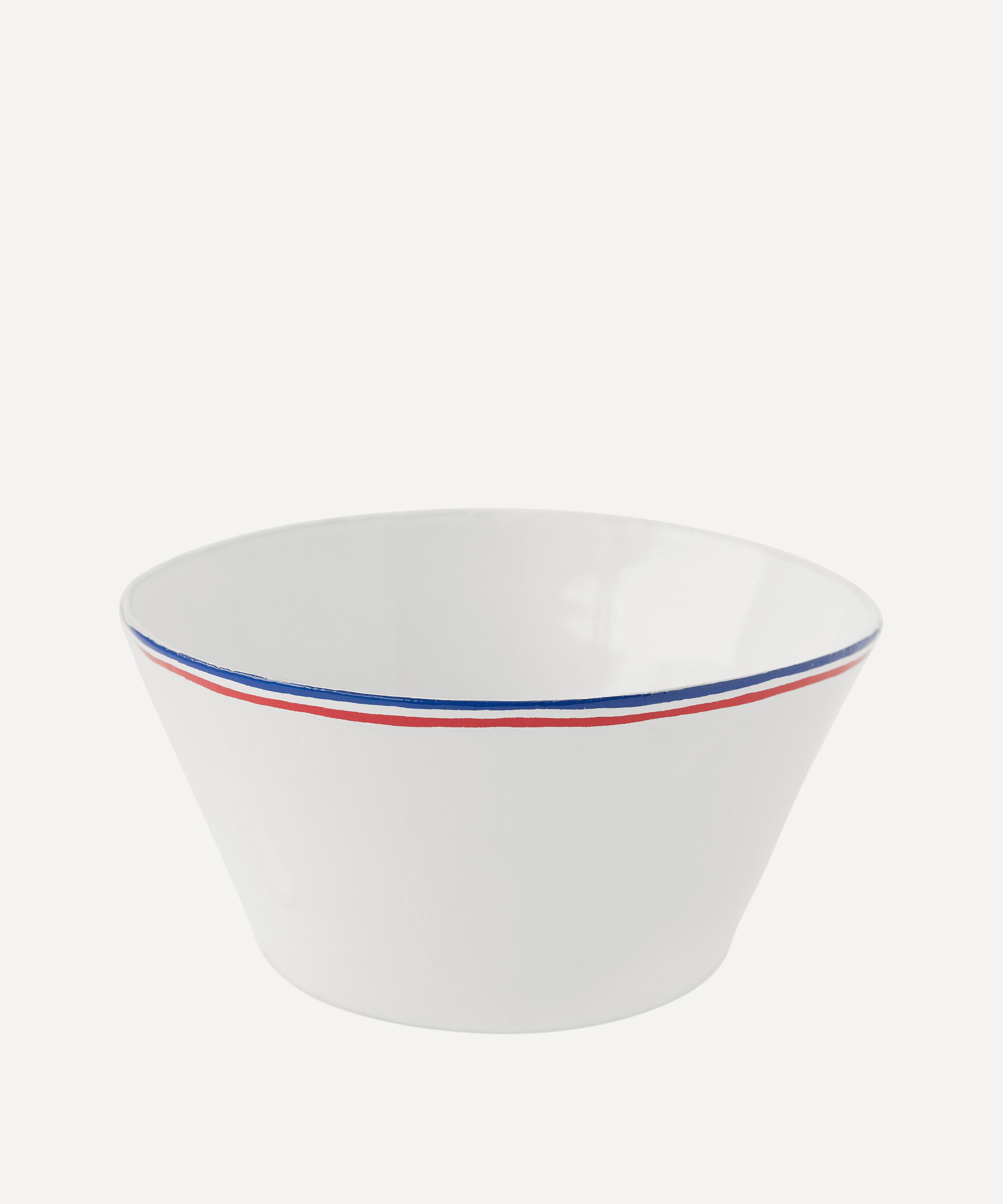 Astier de Villatte - Tricolore Small Salad Bowl image number 0