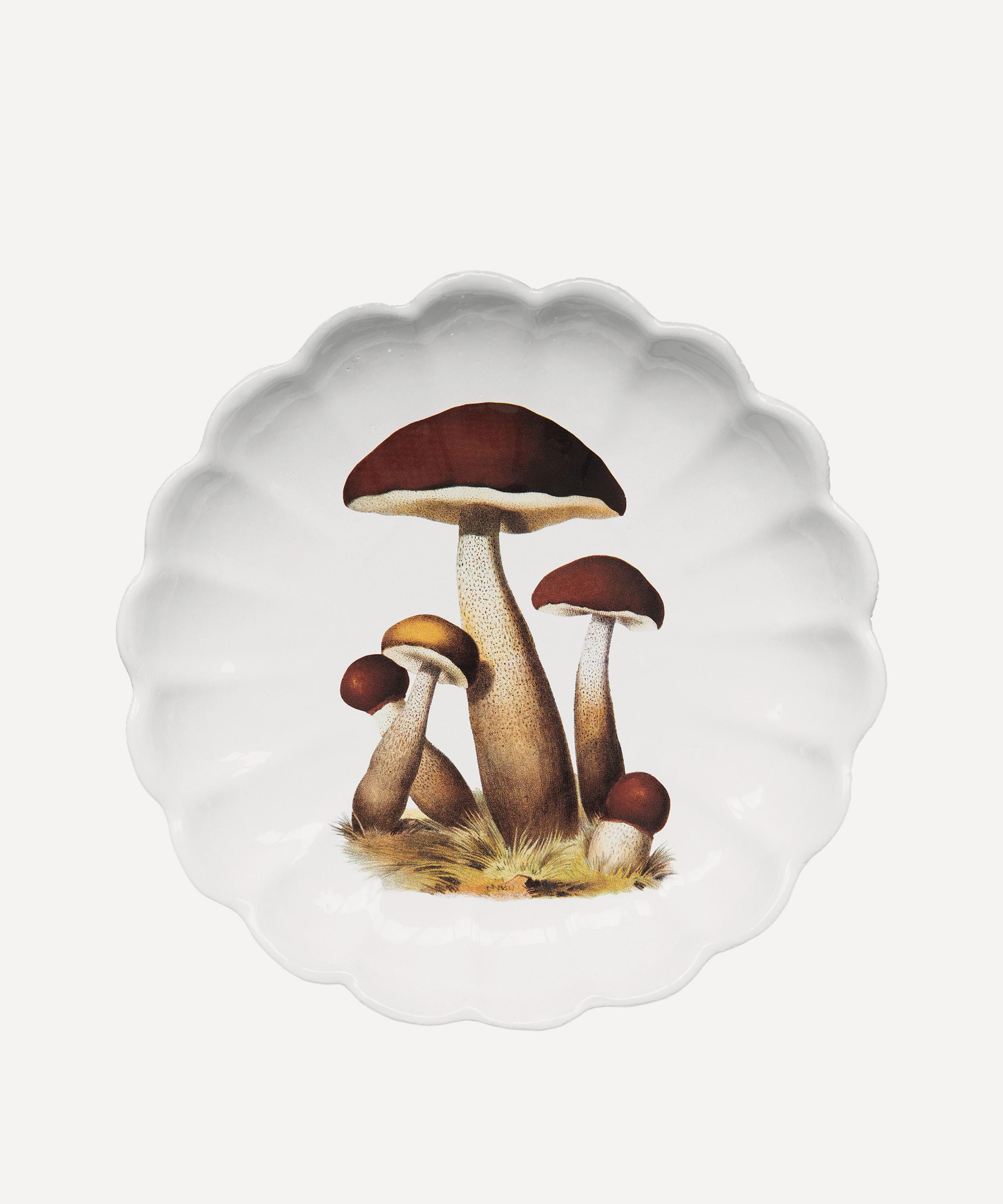 Astier de Villatte - x John Derian Deep Mushroom Cluster Platter image number 0