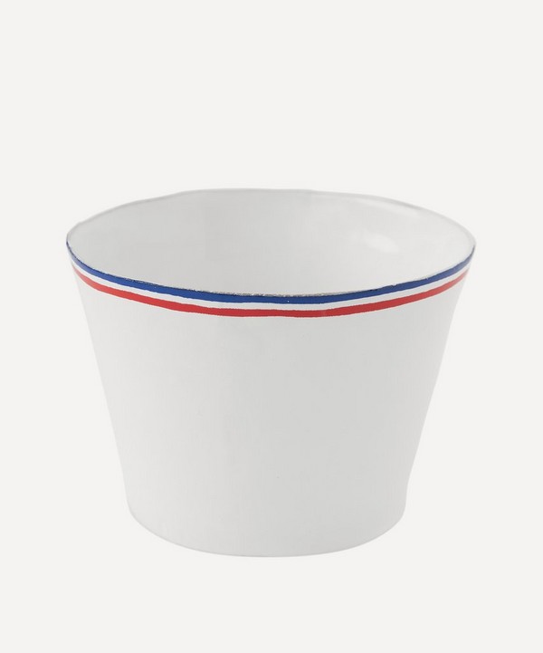 Astier de Villatte - Tricolore Very Large Cup Without Handle image number null